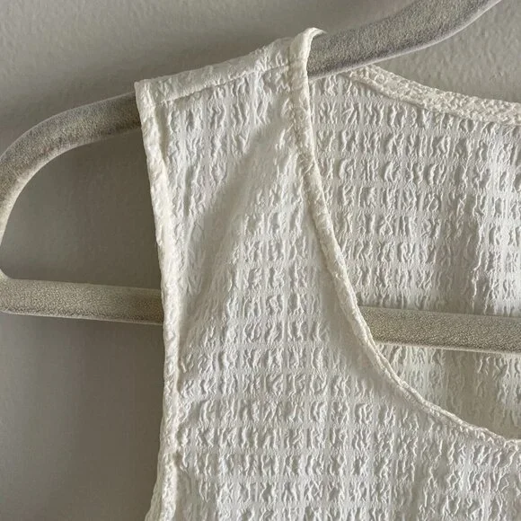 ASOS Women SZ US 2 Ivory Sleeveless Baby Doll Style Pocketed Shorts Romper - Picture 4 of 8